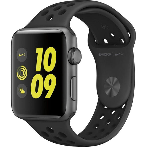 Apple Watch Nike+ Series 2 38mm Space Gray Case with Anthracite/Black Nike Sport Band-Apple-PriceWhack.com