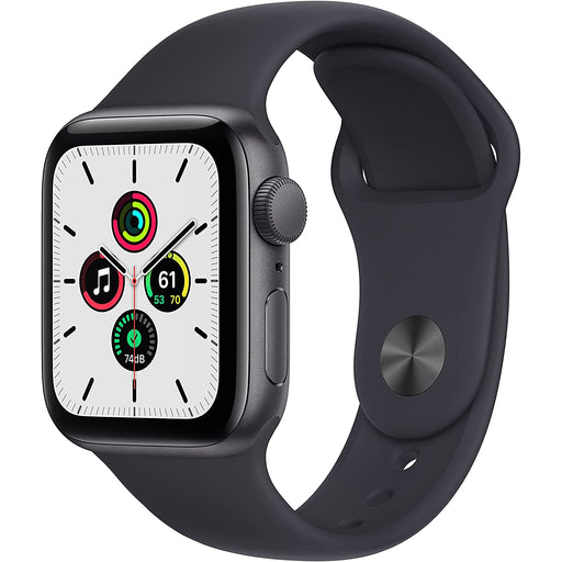Apple Watch SE 40mm Space Gray Aluminum Case with Midnight Sport Band-Apple-PriceWhack.com