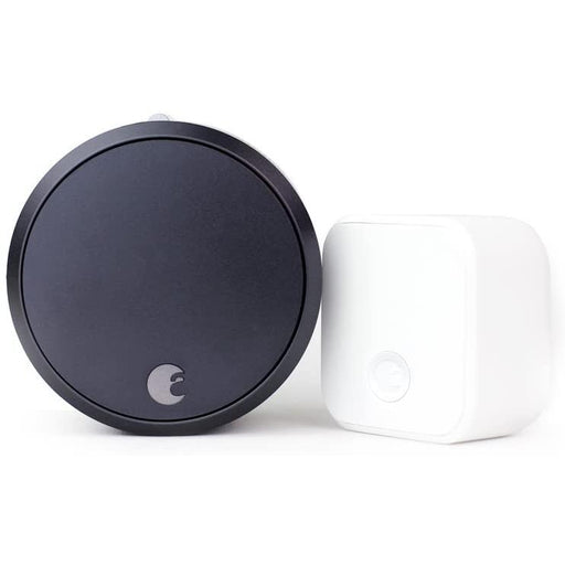 August Smart Lock Pro (3rd Gen) + Connect Hub - Dark Gray-August-PriceWhack.com