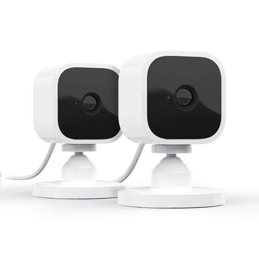 Blink Mini Indoor 1080p Wi-Fi Security Camera, White - 2-Pack-Blink-PriceWhack.com