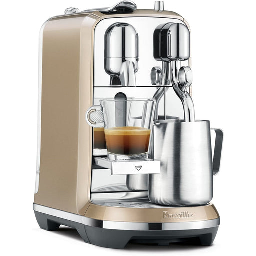 Breville Nespresso Creatista Single Serve Espresso Machine with Milk Auto Steam Wand, Champagne, one size (BNE600RCHUSC)-Breville-Nespresso USA-PriceWhack.com