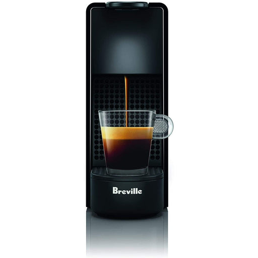 Breville Nespresso Essenza Mini Espresso Machine with Aeroccino Milk Frother - Piano Black-Breville-PriceWhack.com