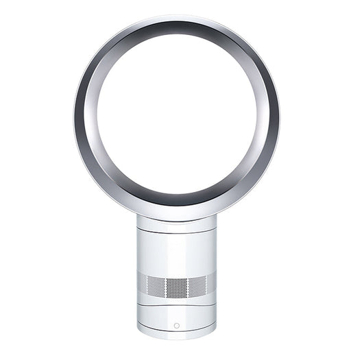 Dyson AM06 12" Desk Fan, White / Silver-REFURBISHED-Dyson-PriceWhack.com