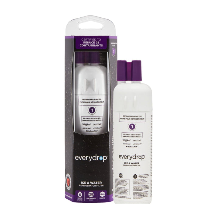 EveryDrop by Whirlpool EDR1RXD1 Ice and Water Filter Single Pack - White / Purple-EverydropbyWhirlpool-PriceWhack.com