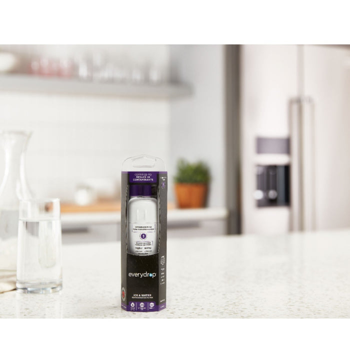 EveryDrop by Whirlpool EDR1RXD1 Ice and Water Filter Single Pack - White / Purple-EverydropbyWhirlpool-PriceWhack.com