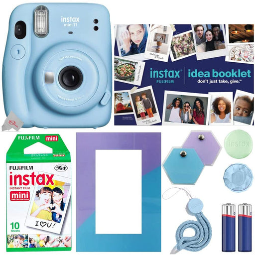 Fujifilm Instax Mini 11 Bundle (2021) - Blue-Fujifilm-PriceWhack.com