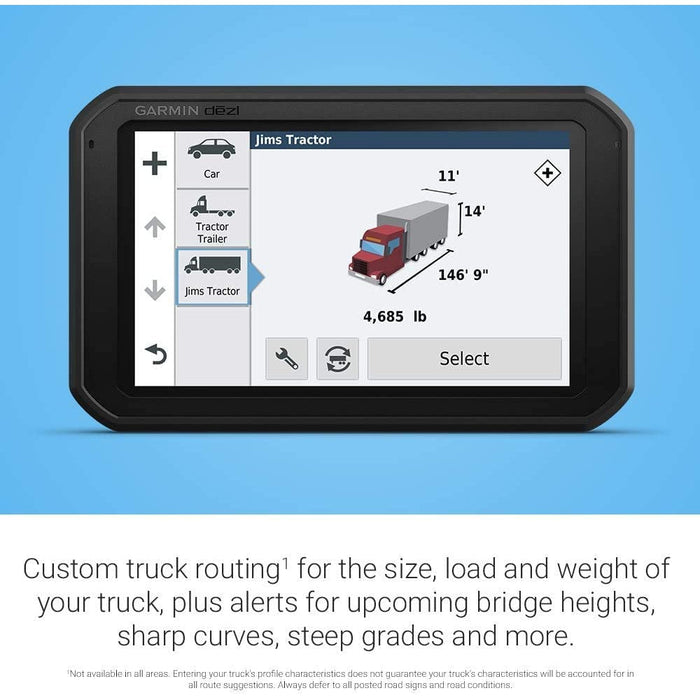 Garmin Dezl 780 LMT-S 7" GPS Truck Navigator-REFURBISHED-Garmin-PriceWhack.com