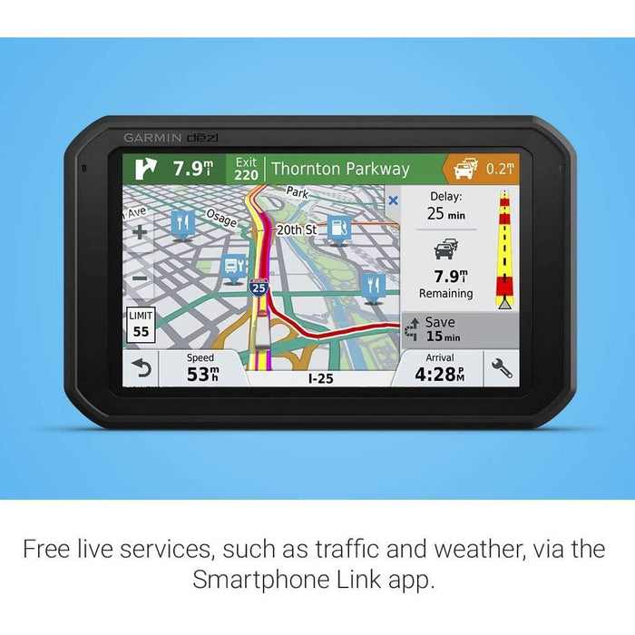 Garmin Dezl 780 LMT-S 7" GPS Truck Navigator-REFURBISHED-Garmin-PriceWhack.com
