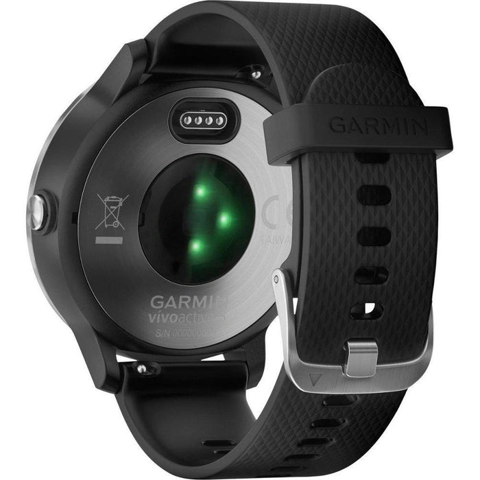 Garmin Vivoactive 3 GPS Smartwatch Stainless Steel/Black-Garmin-PriceWhack.com