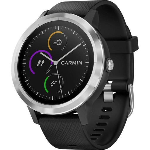 Garmin Vivoactive 3 GPS Smartwatch Stainless Steel/Black-Garmin-PriceWhack.com