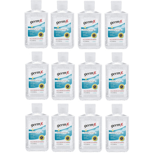 Germ-X Original Hand Sanitizer, Flip-Cap 3 oz Bottle - Pack of 12-Germ-X-PriceWhack.com