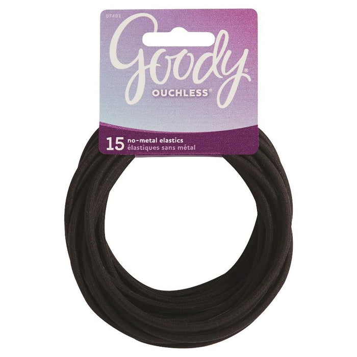 Goody XL Black Elastics - 15pc-Goody-PriceWhack.com