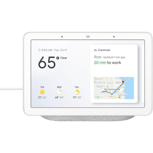 Google Home Hub with Assistant Chalk-REFURBISHED-Google-PriceWhack.com