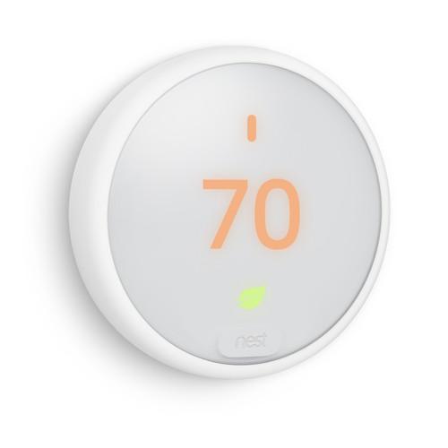 Google Nest Thermostat E - White-Nest-PriceWhack.com