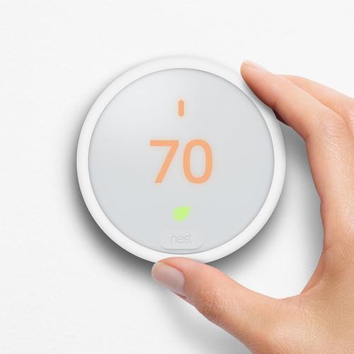 Google Nest Thermostat E - White-Nest-PriceWhack.com