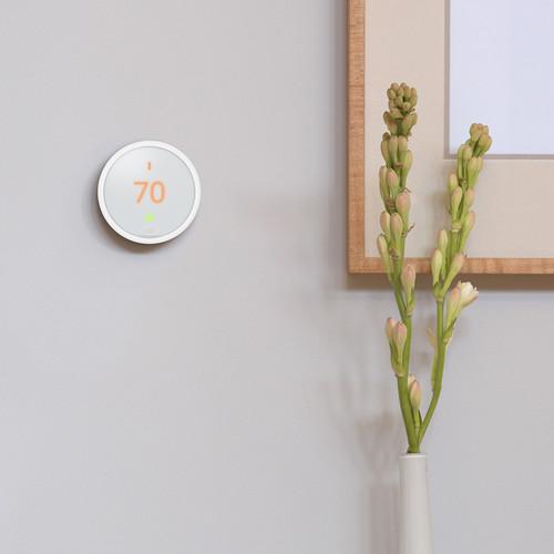 Google Nest Thermostat E - White-Nest-PriceWhack.com