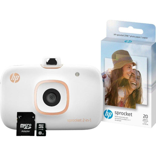 HP Sprocket 2-in-1 Portable Photo Printer & Instant Camera Bundle-HP-PriceWhack.com