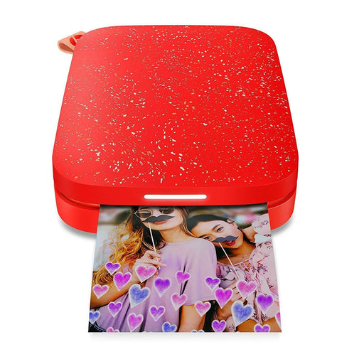 HP Sprocket Portable Photo Printer (2nd Edition) - Cherry Tomato-HP-PriceWhack.com