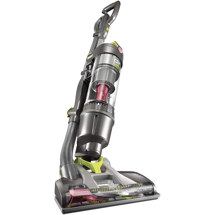 Hoover Air Steerable Bagless Upright Vacuum - Silver / Green-Hoover-PriceWhack.com