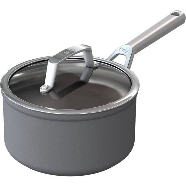 Ninja Foodi NeverStick Premium Hard-Anodized 10 Piece Cookware Set - Grey-Ninja-PriceWhack.com