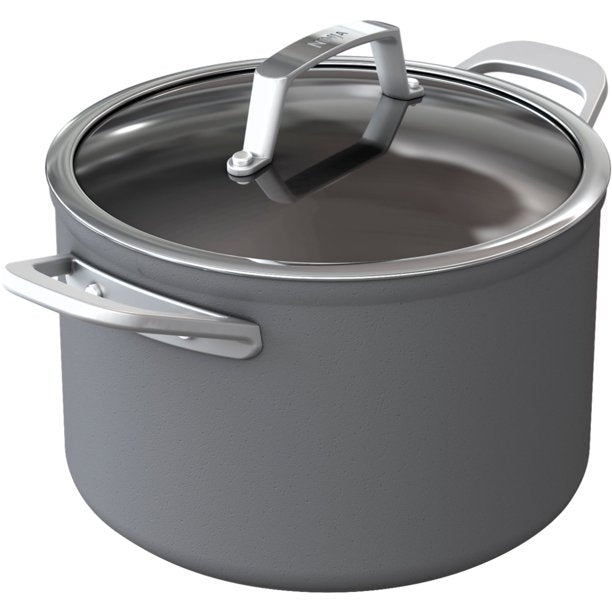 Ninja Foodi NeverStick Premium Hard-Anodized 10 Piece Cookware Set - Grey-Ninja-PriceWhack.com