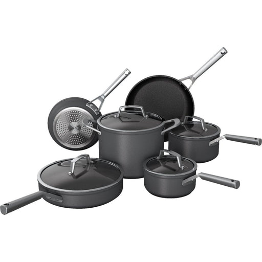 Ninja Foodi NeverStick Premium Hard-Anodized 10 Piece Cookware Set - Grey-Ninja-PriceWhack.com