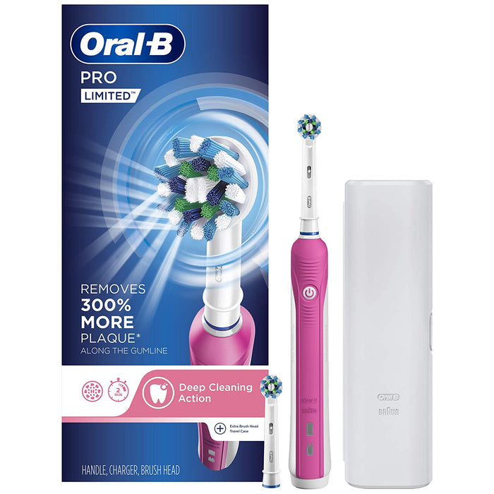 Oral-B Pro Limited Rechargeable Electric Toothbrush Black-Oral-B-PriceWhack.com