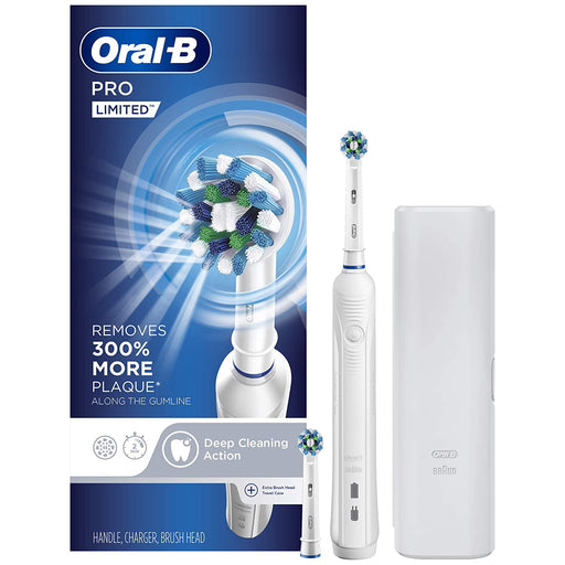 Oral-B Pro Limited Rechargeable Electric Toothbrush Black-Oral-B-PriceWhack.com