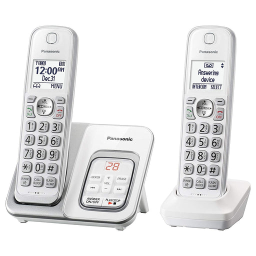 Panasonic Cordless Phone System KX-TGD532W-USED Grade A-Panasonic-PriceWhack.com