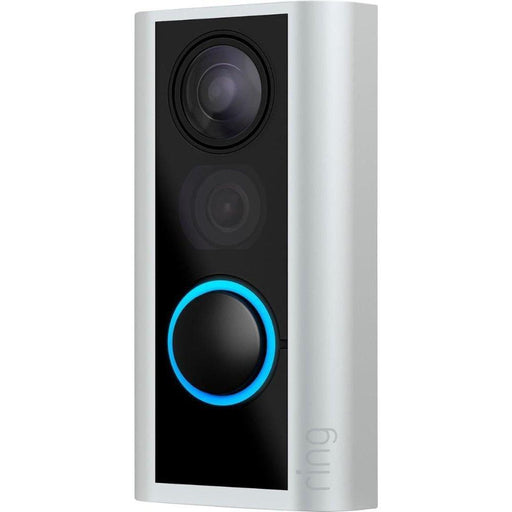 Ring Peephole Cam Video Doorbell Satin Nickel-Ring-PriceWhack.com