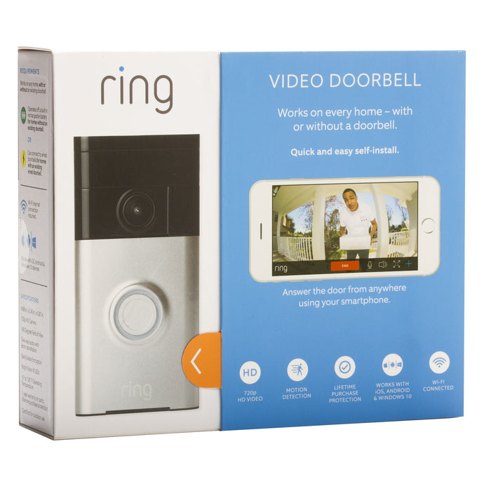 Ring Video Doorbell Satin Nickel-Ring-PriceWhack.com