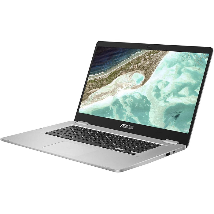 ASUS 15.6" Chromebook Intel Celeron, 4GB Memory, 32GB eMMC Flash Memory - Silver-Asus-PriceWhack.com