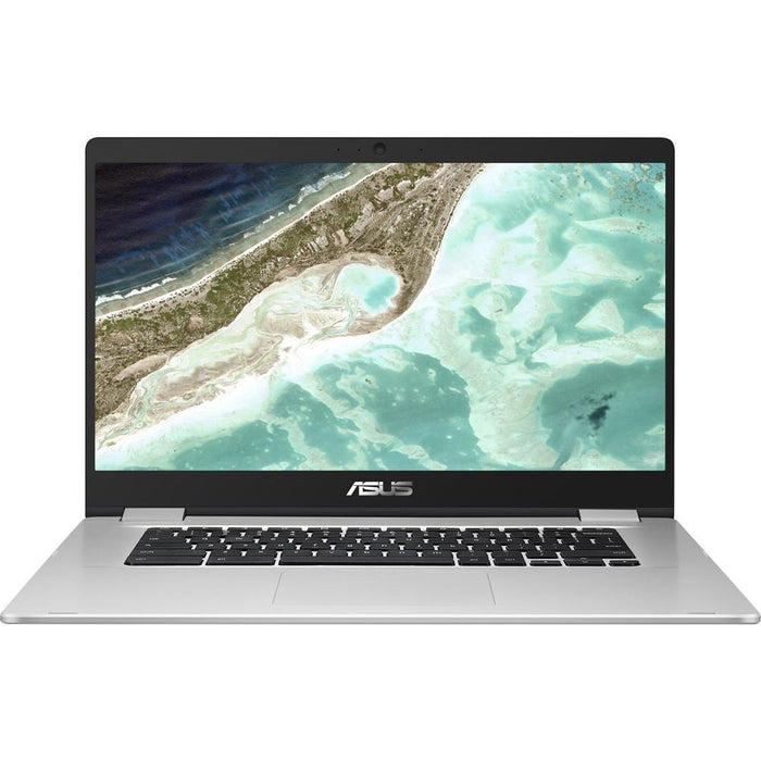 ASUS 15.6" Chromebook Intel Celeron, 4GB Memory, 32GB eMMC Flash Memory - Silver-Asus-PriceWhack.com