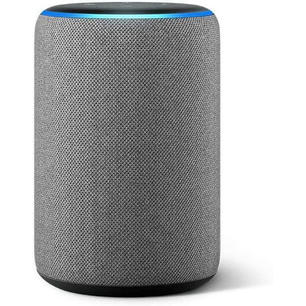 Amazon Echo (3rd Gen) Smart Speaker with Alexa - Heather Gray-Amazon-PriceWhack.com