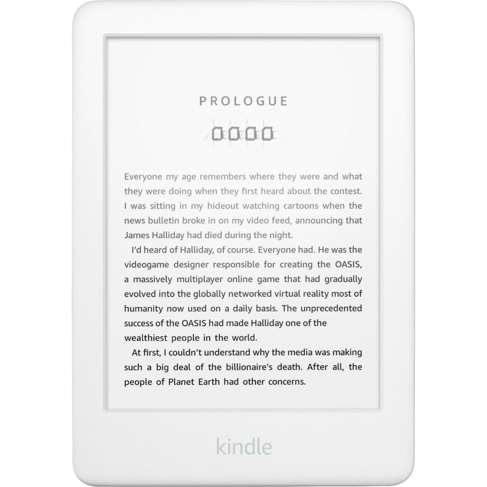 Amazon Kindle 6" 8GB - White-Amazon-PriceWhack.com