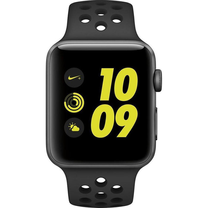 Apple Watch Nike+ Series 2 38mm Space Gray Case with Anthracite/Black Nike Sport Band-Apple-PriceWhack.com