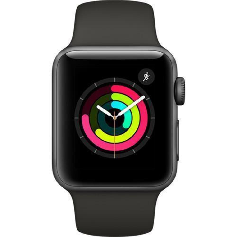 Apple Watch Series 3 38mm Smartwatch (Space Gray Aluminum Case, Gray Sport Band)