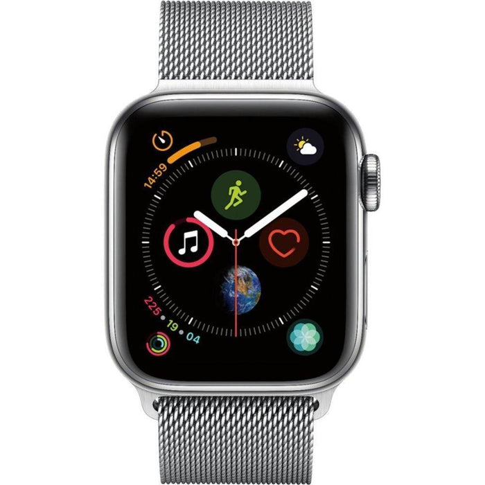 Apple Watch Series 4 (GPS + Cellular) 40mm Stainless Steel with Milanese Loop-Apple-PriceWhack.com