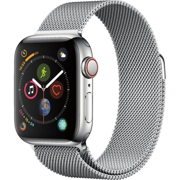 Apple Watch Series 4 (GPS + Cellular) 40mm Stainless Steel with Milanese Loop-Apple-PriceWhack.com