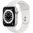 Apple Watch Series 6 44mm Silver Aluminum Case with White Sport Band.USED-Apple-PriceWhack.com