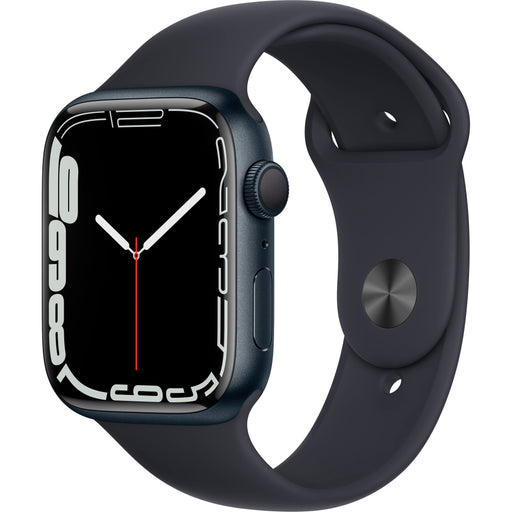Apple Watch Series 7 45mm Midnight Aluminum Case with Midnight Sport Band-Apple-PriceWhack.com