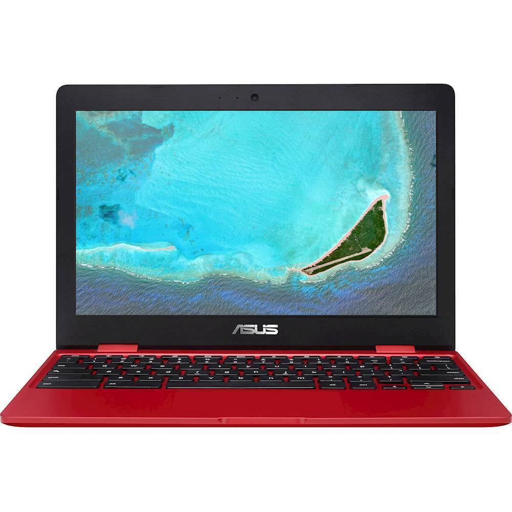 Asus Chromebook 11.6" 32GB - Red-Asus-PriceWhack.com