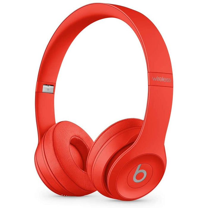 Beats Solo3 Wireless Headphones Citrus Red (Latest Model).USED.A-Beats-PriceWhack.com