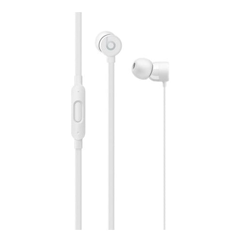Beats by Dr. Dre - urBeats3 Earphones with 3.5mm Plug - White-REFURBISHED-Beats-PriceWhack.com