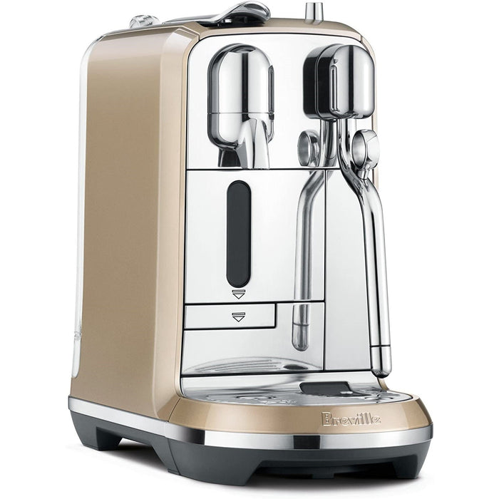 Breville Nespresso Creatista Single Serve Espresso Machine with Milk Auto Steam Wand, Champagne, one size (BNE600RCHUSC)-Breville-Nespresso USA-PriceWhack.com