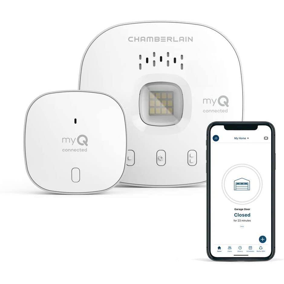 Chamberlain MyQ Wireless Smart Garage Hub and Controller - White-Chamberlain-PriceWhack.com