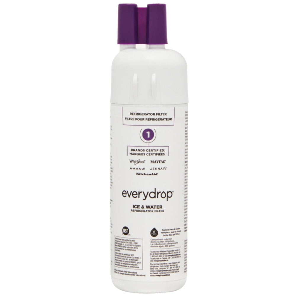 EveryDrop by Whirlpool EDR1RXD1 Ice and Water Filter Single Pack - White / Purple-EverydropbyWhirlpool-PriceWhack.com