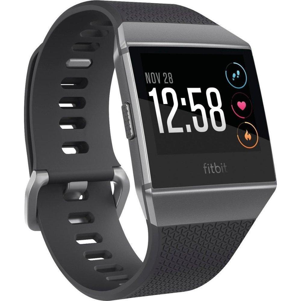 Fitbit Ionic Smartwatch Charcoal/Smoke Gray