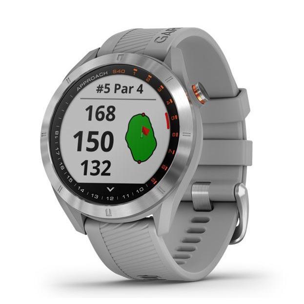 Garmin Approach S40 GPS Watch  - Powder Gray