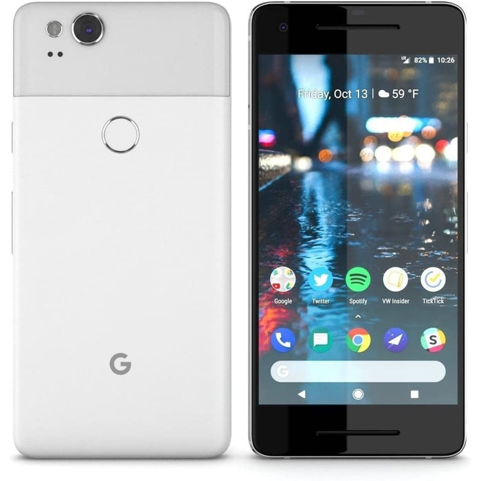 Google Pixel 2, 128GB, Clearly White- Refurbished-Google-PriceWhack.com